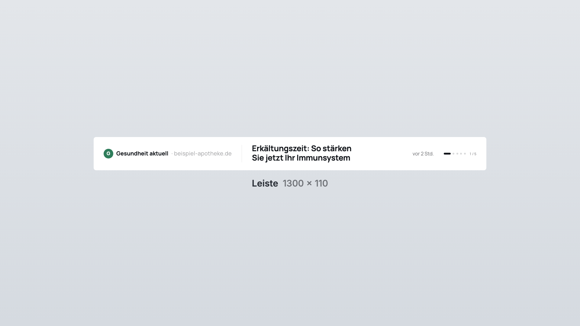 RSS feed in the Band view