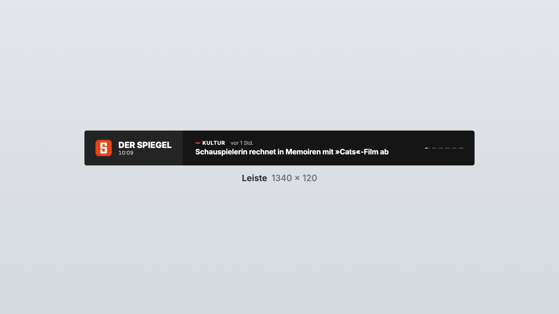 DER SPIEGEL in the Band view