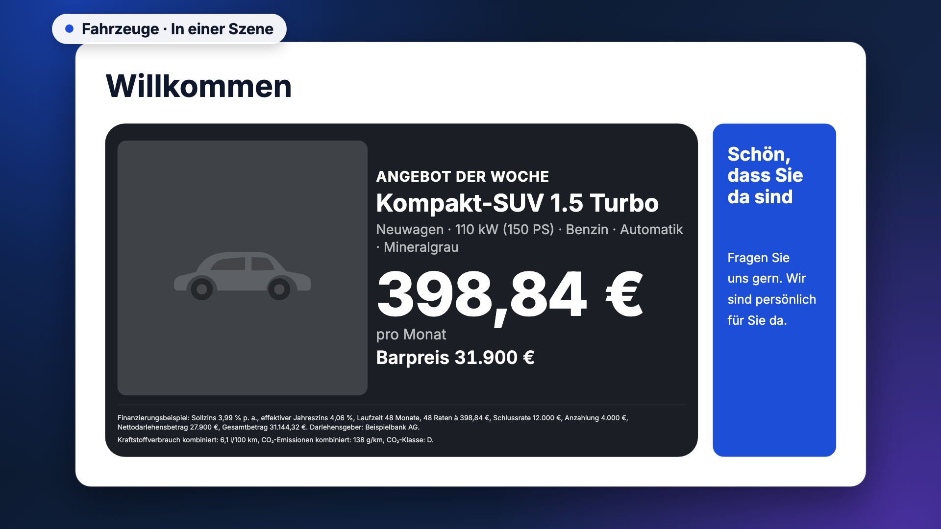 Fahrzeuge in der Ansicht scene-example